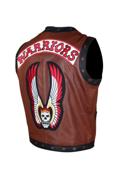 The Ultimate Warrior's Exclusive Costume Vest - Premium Genuine Leather Vest for Men