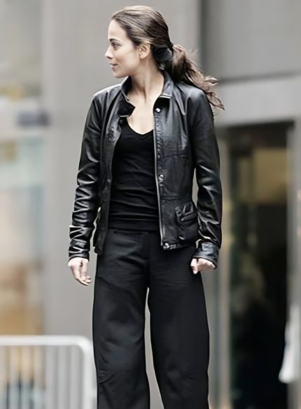 Alice Braga I Am Legend Leather Jacket