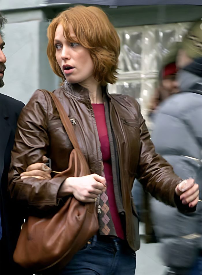 Alicia Witt 88 Minutes Leather Jacket