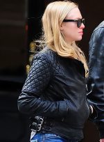 Amanda Seyfried Leather Jacket