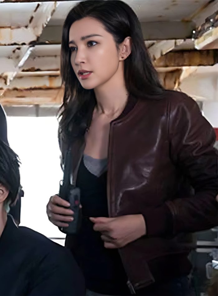 BINGBING LI The Meg Leather Jacket