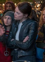 Emma Stone ZombieLand Double Tap Leather Jacket