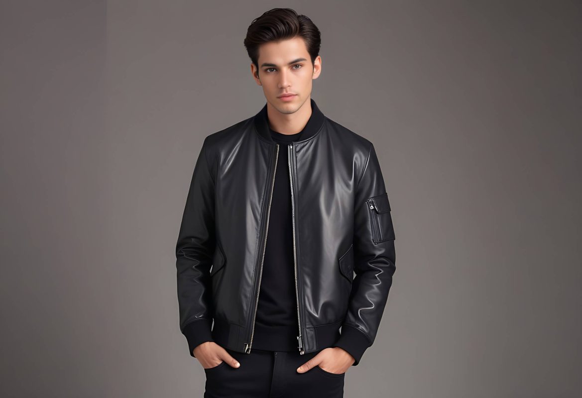 How to Wear a Leather Bomber Jacket with Style?