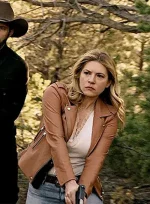 Katheryn Winnick Big Sky Leather Jacket