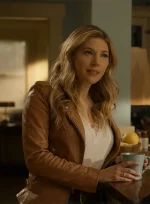 Katheryn Winnick Big Sky Leather Jacket