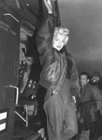 Marilyn Monroe Leather Jacket