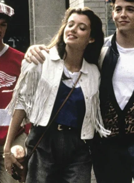 Mia Sarapochiello Ferris Bueller’s Day Off Leather Jacket