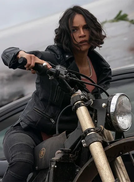 Michelle Rodriguez Fast Furious Leather Jacket