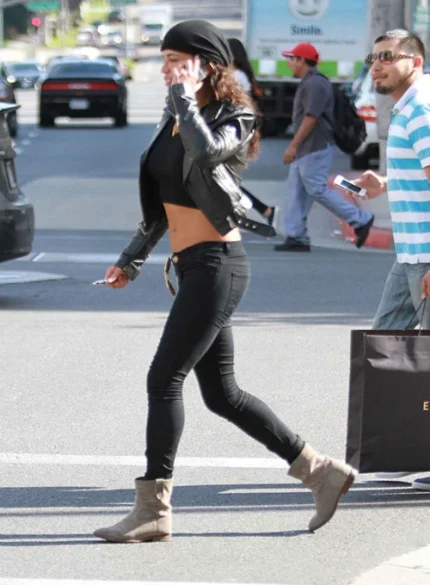 Michelle Rodriguez Leather Jacket