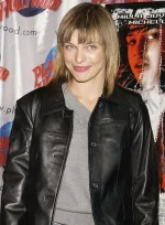 Milla Jovovich Leather Jacket