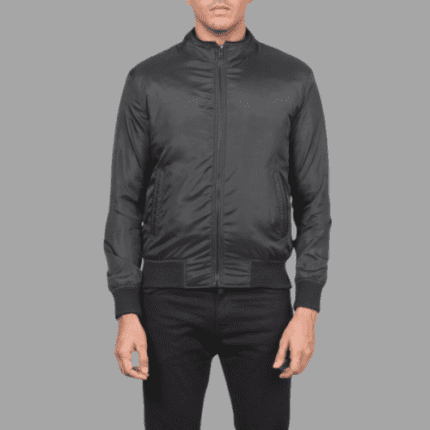 Ramon Black Bomber Jacket