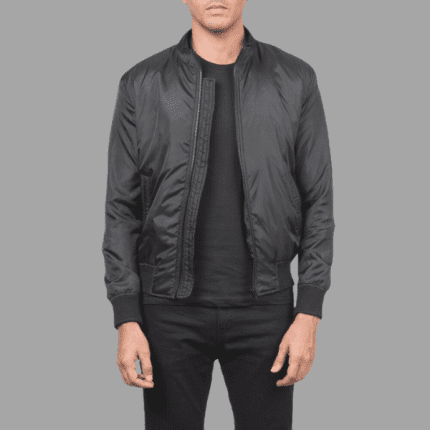 Ramon Black Bomber Jacket