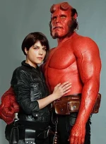 Selma Blair Hellboy 2 The Golden Army Leather Jacket