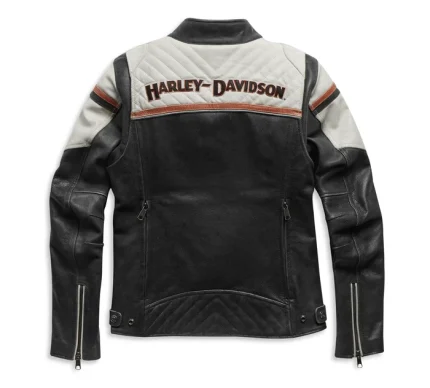 Women’s H-D Triple Vent Miss Enthusiast II Leather Riding Jacket