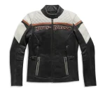 Women’s H-D Triple Vent Miss Enthusiast II Leather Riding Jacket